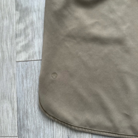 Lululemon Athletica On The Fly Brown Tan Skirt Medium - Picture 4 of 8